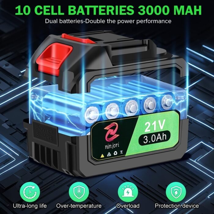 Ergonomically designed handle of the garden tools leaf blower, offering comfort during use.